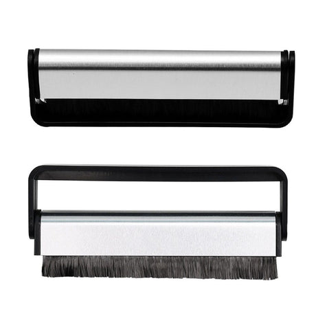 Vinyl Record & Stylus Cleaning Kit with 2-in-1 Anti-Static Carbon Fiber & Soft Velvet LP Brush and Stylus Brush (VB52)
