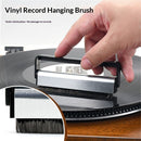 Vinyl Record & Stylus Cleaning Kit with 2-in-1 Anti-Static Carbon Fiber & Soft Velvet LP Brush and Stylus Brush (VB52)