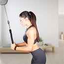 Pull Down Rope Single Grip Tricep Bicep Exercise Attachment for Cable Machines Gym Pulley Workout 2pcs