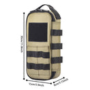 Heavy Duty Small Tool Bag Pouch Portable Utility Organizer Case with Zipper Handle. Perfect for EDC, Motorcycle, Road Bike, Electricians & More