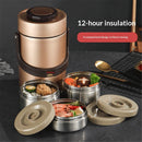 67oz Upgraded Thermos for Hot Food, 3-Layer Stackable Food Thermos, Soup Thermos Jar , Ideal for Office, Outdoor Meals, and Various Occasions (67 oz )