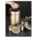 67oz Upgraded Thermos for Hot Food, 3-Layer Stackable Food Thermos, Soup Thermos Jar , Ideal for Office, Outdoor Meals, and Various Occasions (67 oz )
