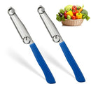 Quick Slicing Knife, New 3 in 1 Multifunctional Fruit Peeling Knife with Removable Spring, Kitchen Household Sharp Stainless Steel Fruit and Vegetable Fruit Slicing Knife (3pcs)