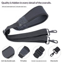 Universal Shoulder Strap, Neoprene Thick Padded Bag Strap with Double Adjustable Buckles and Metal Hooks, Ideal for Briefcases, Computer Satchels, Crossbody Bags, Luggage(Supple)