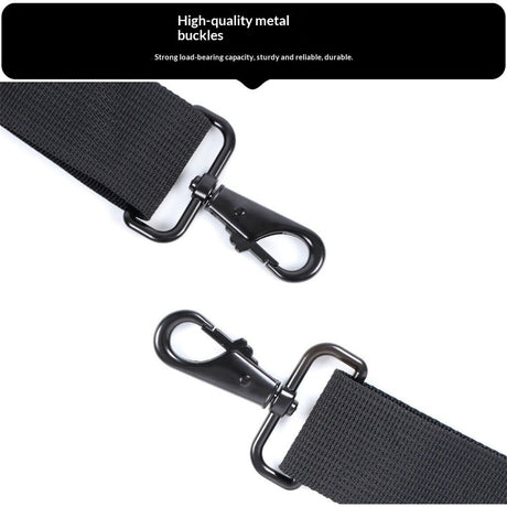 Universal Shoulder Strap, Neoprene Thick Padded Bag Strap with Double Adjustable Buckles and Metal Hooks, Ideal for Briefcases, Computer Satchels, Crossbody Bags, Luggage(Supple)