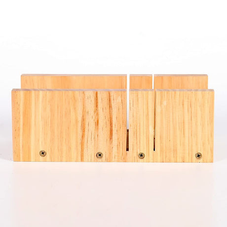 Wooden Soap Cutting Box, Soap Cutter Adjustable Wood Soap Slicer Cutting Tool Trimming for DIY Handmade Soaps Making Candles Trimming,