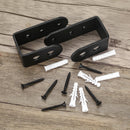 Door Barricade Brackets, 2 Pcs Door Security Barricade Brackets, Heavy Duty Doors Security Bracket for  Lumber, Open Bar Security Holder U Bracket