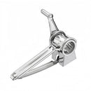 Stainless steel cheese slicer, hand cranked rotating cheese slicer, cheese slicer tool, creative cheese slicer（Conventional 9-10 holes）