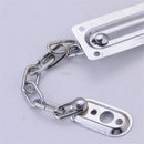 2 Pack Door Chain Lock, Heavy Duty Stainless Steel Locks for Inside Door, Durable and Rust-Proof, Child and Pet Safety Lock for Bedroom, Apartment, Hotel