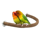 Parrot Bird Station Pole, Wooden Station Stick, Bird Grinding Claw Habitat Station Frame, Bird Cage Accessories, U-shaped Bird Chewing Rack Stick, Parrot Bird Cage Accessories