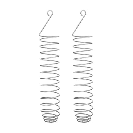 2-Pack Squirrel Feeders Stainless Steel Corn Cob Holders Outdoor Feeding Devices for Backyard Wildlife and Birds Easy to Use Sturdy Feeding Supplies