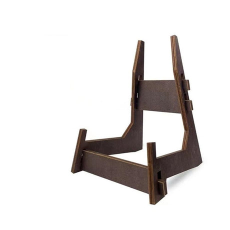 Plate Stands for Display, wooden Large Plate Holder Display Stands,Frame holder stand for Book, Picture,plaque, Decorative Plate, Photo and Platter, Tabletop Art.(1 Pack )