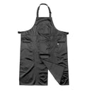 Pottery Split-Leg Make Ceramic Apron, Long Split-Leg Artist Painting Apron with  Pockets for Men and Women（black）