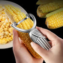 Corn Peeler and Cob Stripper Tool - Stainless Steel Kernel Remover & Cutter for Corn on Cob Stainless steel corn planer, kitchen corn peeler, household planer