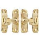 2pcs Barn Door Lock Latch Screen Door Locks Room Door Latch Zinc Alloy Flip Door Lock Latch Wardrobe Door Lock for Office Cabinet,  Gold