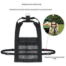 Calf Sling for Goat, Lamb, Sheep & Alpaca - Animal Weighing Sling - Newborn Livestock Calves & Baby Dogs（black）