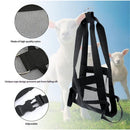 Calf Sling for Goat, Lamb, Sheep & Alpaca - Animal Weighing Sling - Newborn Livestock Calves & Baby Dogs（black）