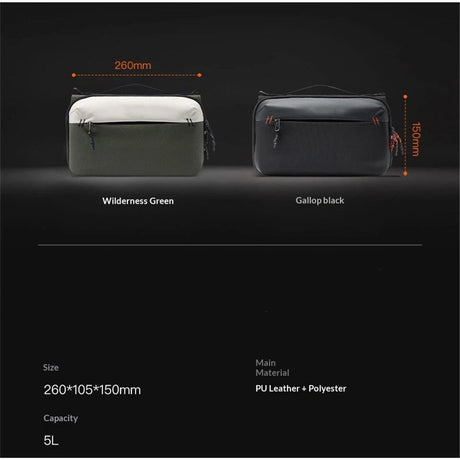 Carrying Bag Pouch Travel Large Soft Case Multilayer Storage Accessories ,4 fold small tool storage bag, portable power bank, suitable for commuting travel (Black,oniy bag)