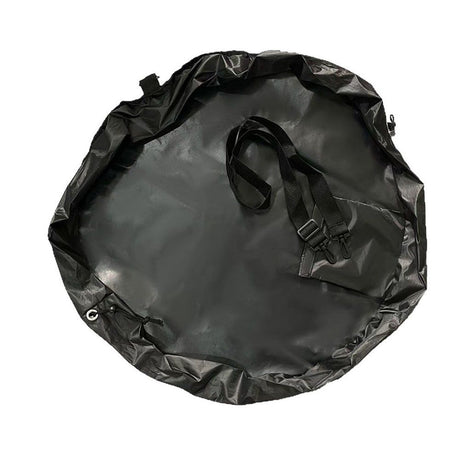Wetsuit Change Mat, Portable Large Beach Dry Bag Waterproof Changing Mats with Shoulder and Handle Strap for Surfing（90cm）