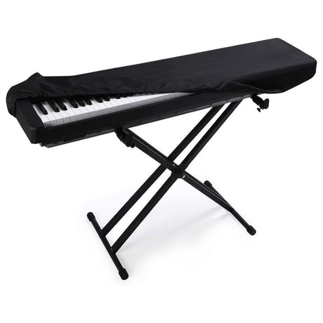 Piano Keyboard Dust Cover, 88 Keys Piano Music Keyboard Cover, Stretchy Electronic Keyboard Piano Cover with Elastic Cord Locking Clasp (88 Keys,only one protective cover)