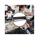 Piano Keyboard Dust Cover, 88 Keys Piano Music Keyboard Cover, Stretchy Electronic Keyboard Piano Cover with Elastic Cord Locking Clasp (88 Keys,only one protective cover)