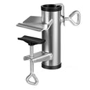 Patio Umbrella Holder Deck Umbrella Clamp Heavy Duty Steel Patio Umbrella Clamp Bench Buddy Deck Umbrella Stand Fixed Clip for Deck, Bleachers, Tailgates, Railing, Boats, Poles, Fences ,Picnic Table
