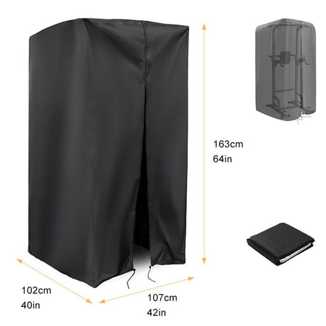 Protective Cover for Pull Up Bar Station, Waterproof& Dustproof Cover for Power Tower/Pull Up Dip Station-Indoor or Outdoor - 42
