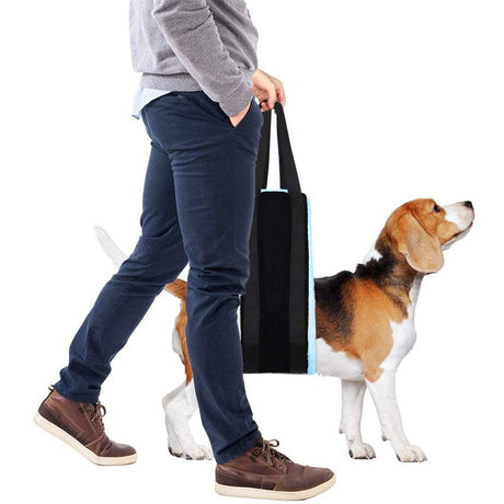 Dog Sling for Back Legs, Dog Lift Harness, Magic Tape Dog Sling for Large Dogs Hind Leg Support, Elderly Dog Lifter