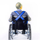Wheelchair Harness for Adults Elderly, Adjustable Wheelchair Seat Belt Torso Support Vest, Wheelchair Seatbelt Restraint Straps for Patient Care, Solid Straps Breathable Mesh