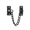 Door Chain Lock Heavy Duty, Security Heavy Duty Chain Door Latch for Front Door Inside Door with Key, Door Lock for Child, Puertas, Hotel, Bedroom,Window (black Chain,1 Piece)