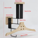Helmet Holder- Motorcycle Helmet Rack Wall Mount , Solid Wood & Heavy Duty Helmet Wall Mount for Motorcycle/Football/Cycling Skiing/Gear Wall Hanger