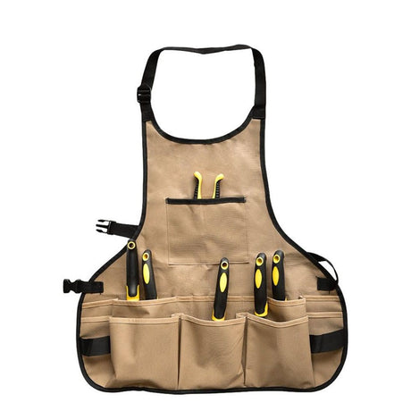 Heavy-Duty Garden Apron with 14 Pockets – Durable WaterProof Gardening Tool Apron for Women Gifts for Mum