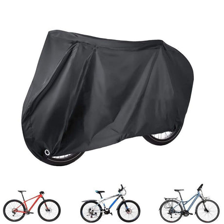 Bike Cover, Waterproof Outdoor Bicycle Cover with Lock Hole for Mountain Road Bikes, for Outdoor Waterproof Windproof Dustproof Bicycle & Bike（190*65*98cm）