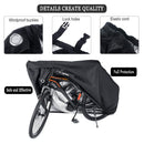 Bike Cover, Waterproof Outdoor Bicycle Cover with Lock Hole for Mountain Road Bikes, for Outdoor Waterproof Windproof Dustproof Bicycle & Bike（190*65*98cm）