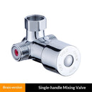 Water Temperature Mixer Mixing Valve Hot & Cold Water for Automatic Sensor Touchless Bathroom Sink Faucet