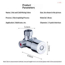Water Temperature Mixer Mixing Valve Hot & Cold Water for Automatic Sensor Touchless Bathroom Sink Faucet