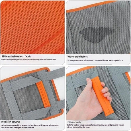 42in Padded Bed Transfer Nursing Sling for Patient, Gait Belts Transfer Belts with Handles Patient Lift Assist Aid, Lifting Mobility Belt Aid Devices for Seniors, Disabled, Elderly, Injured