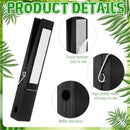 2 Pcs 12 Inch Jumbo Wooden Clothespins Large Clothespin Towel Holder Giant Wooden Clothes Pins Large Clothes Clips with Spring for DIY Craft Winter Farmhouse Bathroom Laundry Room(black)