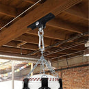 Heavy Bag Hanger - Heavy Duty Punching Bag Mount Hanger Bracket,360° Rotation Wall Ceiling Mount Wood Beam Hook for Boxing Muay Thai Training,Aerial Yoga Swing & Hammock