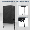 Electric Tongue Jack Cover- 900D Oxford Fabric Waterproof Protective- Travel Trailer Accessories for Outside Protection（no Chain Hooks）