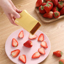 3 PCS Cup Slicer, Egg Stainless Steel Strawberry Slicer, Egg Slicers, Strawberry Cutter, Premium Quickly Making Vegetable Salad Cutter, Craft Fruit Kitchen Tool