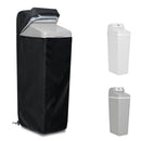 Water Softener Cover for Grain Softener, Openable top Easy to use Removal-free installation for UV Dust protection of Water Softener Housings Outdoor or indoor (Black)