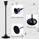 Candlestick Holders,Taper Candle Holder for Candlesticks Black Candelabra Candle Holders Vintage Candle Stick Candle Holder for Fireplace Party Dining Home 6pcs