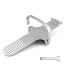 Foot Panel Lifter, Aluminum Zinc Die Casting Lifter Tool, for Drywall Install, Hinge Installation, Plywood Lifting Tool for Glass, Ceramic Tile, Silver