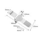 Foot Panel Lifter, Aluminum Zinc Die Casting Lifter Tool, for Drywall Install, Hinge Installation, Plywood Lifting Tool for Glass, Ceramic Tile, Silver