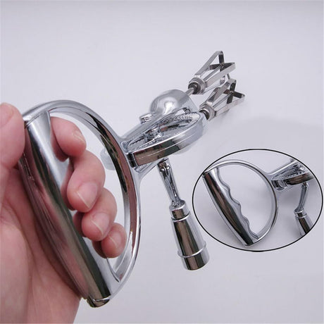 Baking hand cranked electroplated egg beater, dual wheel stainless steel kitchen mixer, cake baking tool Egg Beater Classic Hand Crank Style Stainless Steel Mixer （large size）