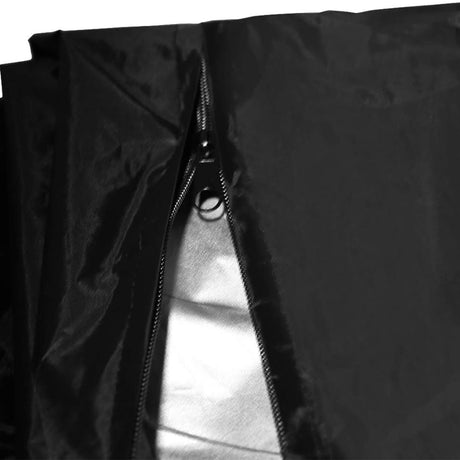 Waterproof and Dustproof, with Zipper and Elastic Drawstring, Thickened Storage Cover for Folding Cot （99*38*114cm black）