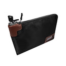 Waterproof Cash Bag with Lock and 2 Keys,Canvas Documents Bag, Money Bank Deposit Bag with Zipper, Durable Leatherette Money Cash Coin Check Wallet Pouch for Men & Women