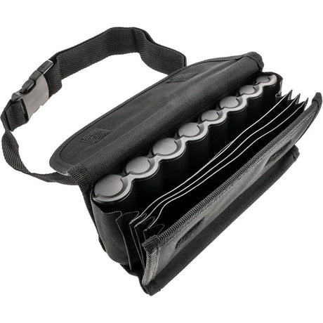 Coin Holder Coin Dispenser, Pack with Banknote Waiters Purse Coin Sorter Coin Organizer, Black Coin Storage Bag for Waitress Server Collector Cashier Change（oniy bag）