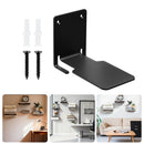 2 PCS Black Invisible Floating Bookshelf, Heavy-Duty Hanging Bookshelves, Constructed Wall Mounted Hidden Bookshelf with Mounting Hardware